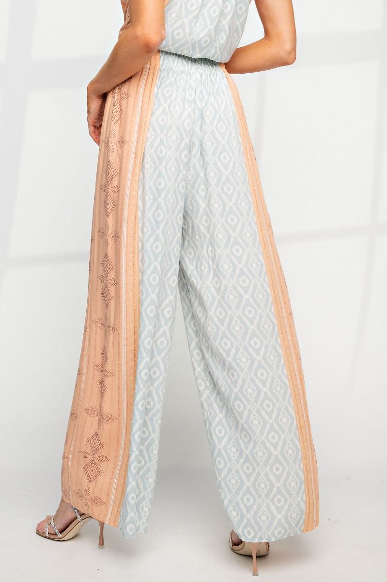 Piazza Palazzo Pants | Blue Coral
