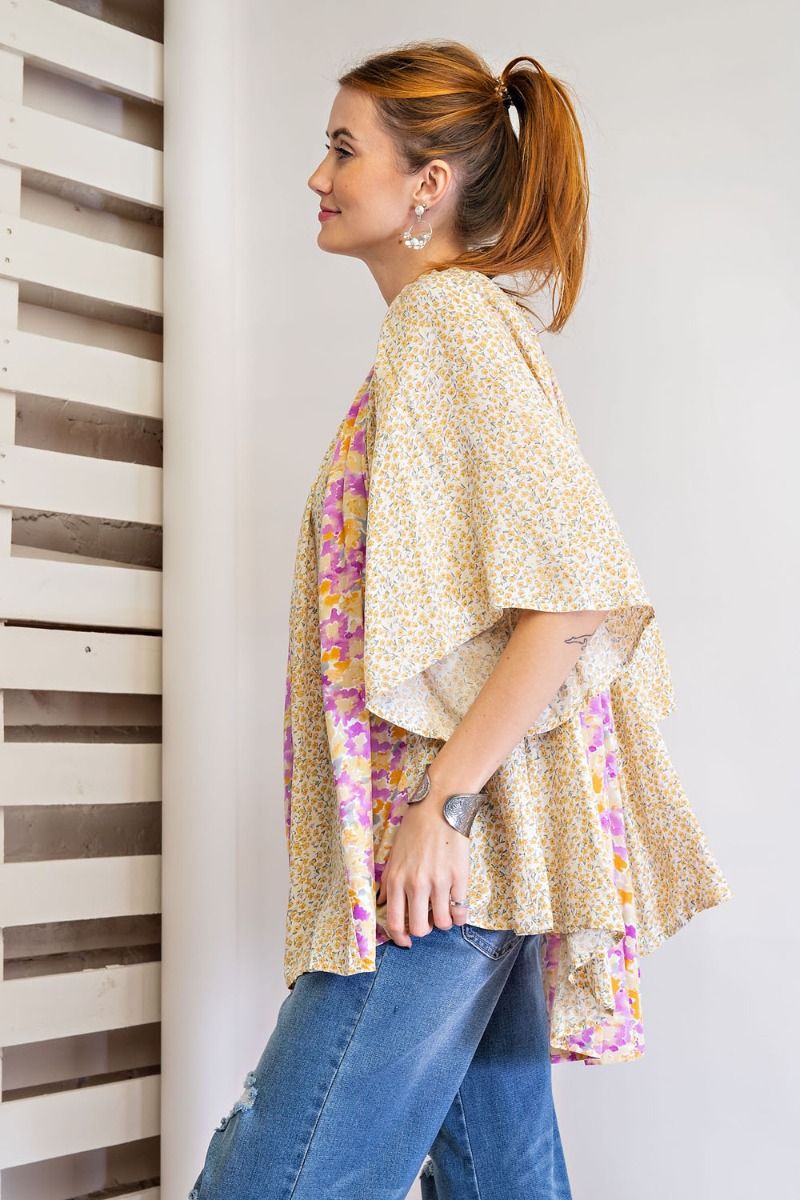 Butter Blossom Loose Tunic