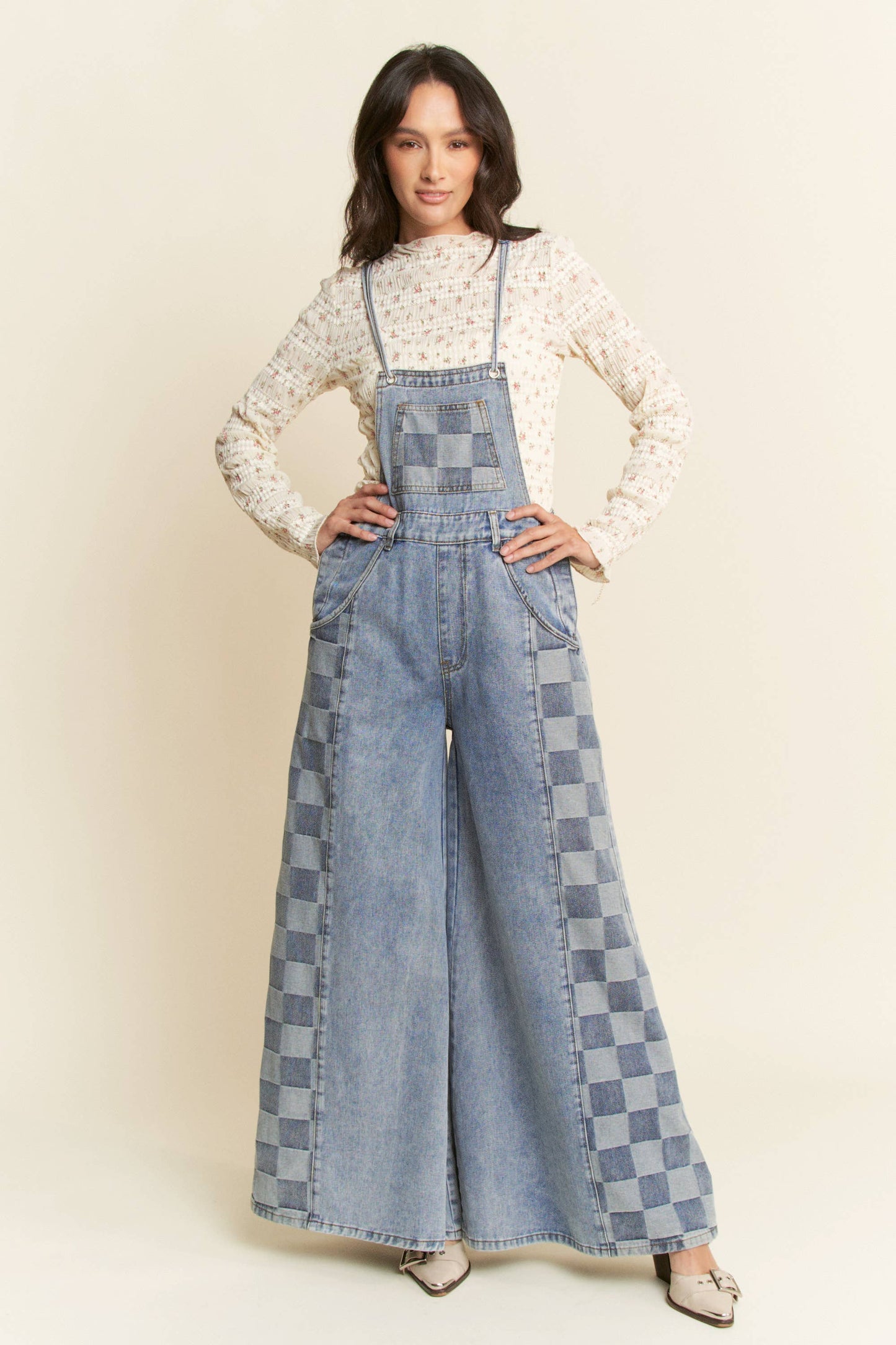 Checkmate Denim Jumpsuit