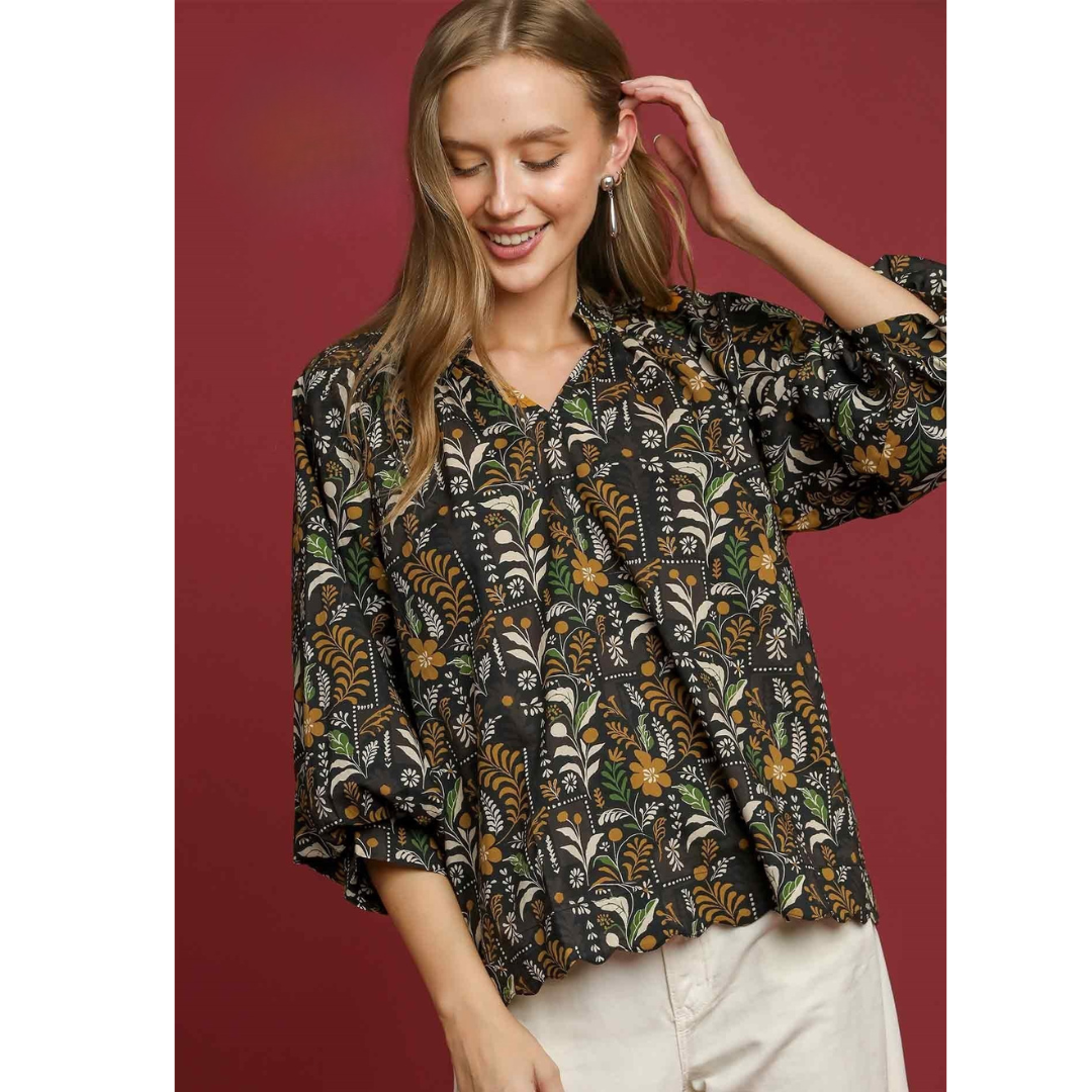 Evening Garden Blouse