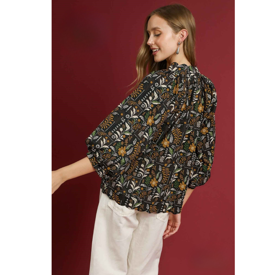 Evening Garden Blouse