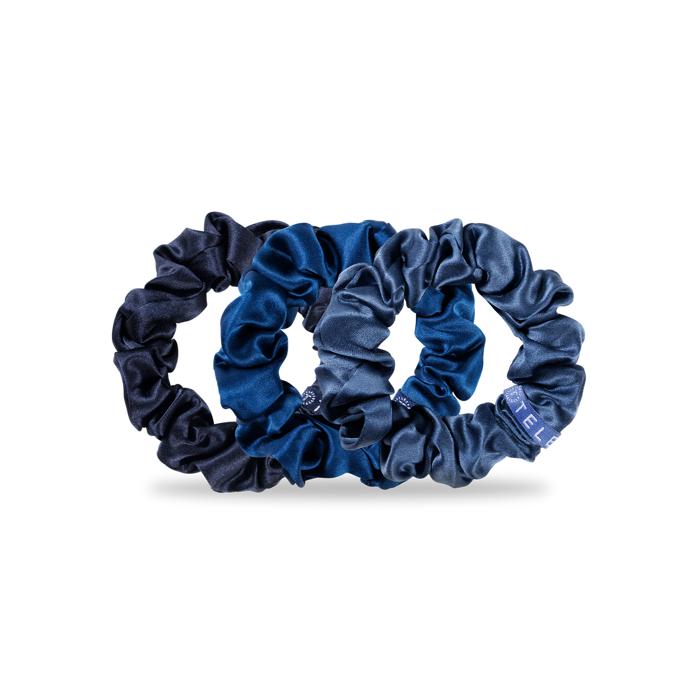 Midnight Rain - Large Scrunchie, 3-Pack