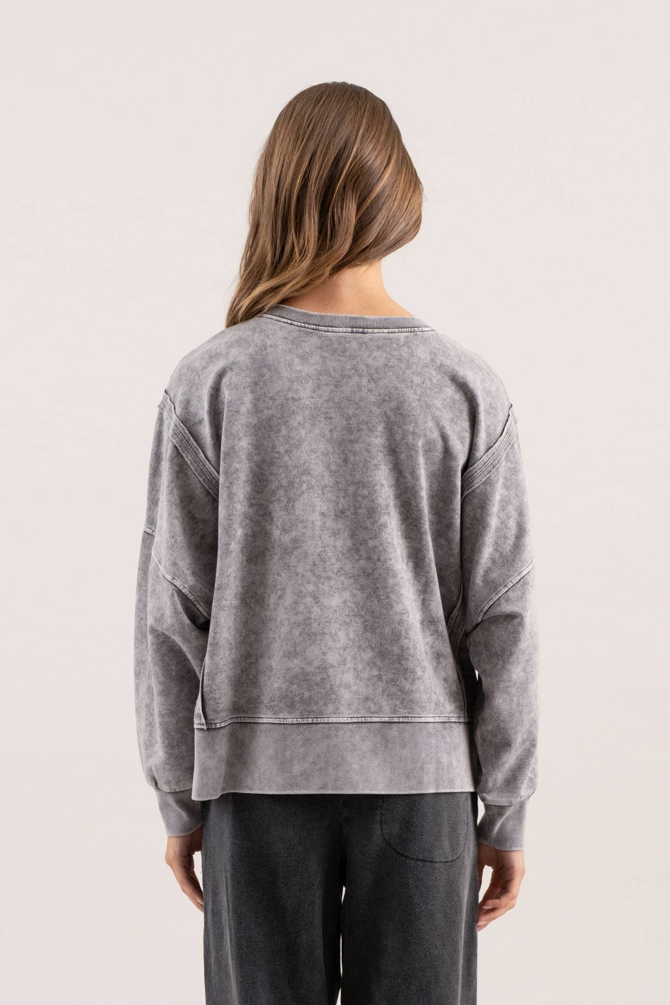 Comfy Day Sweatshirt | Charcoal