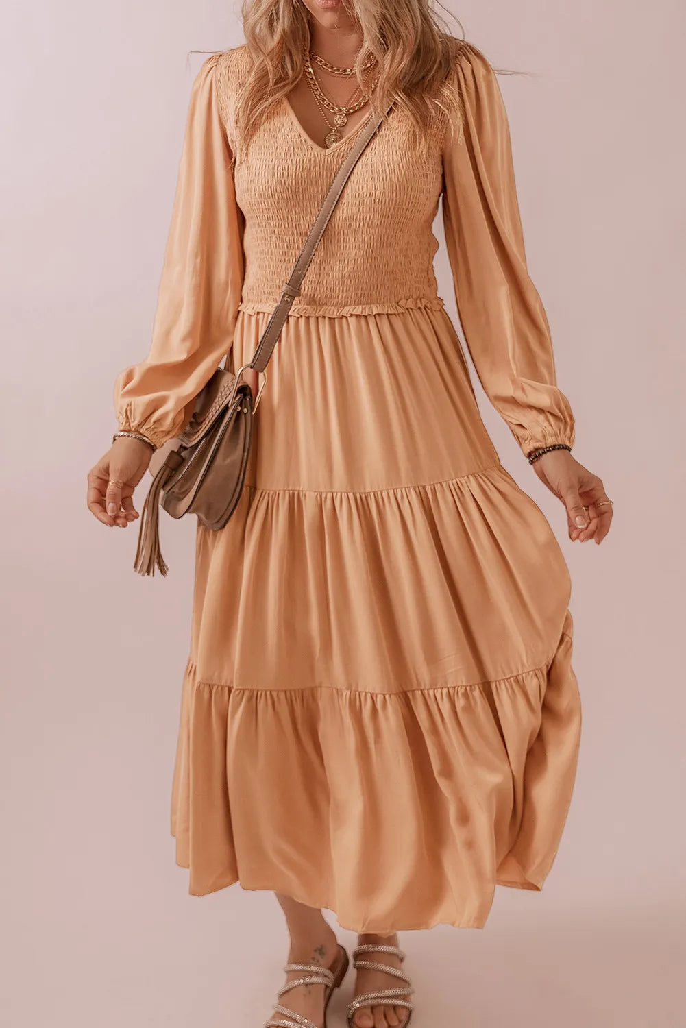 Just Peachy Maxi Dress
