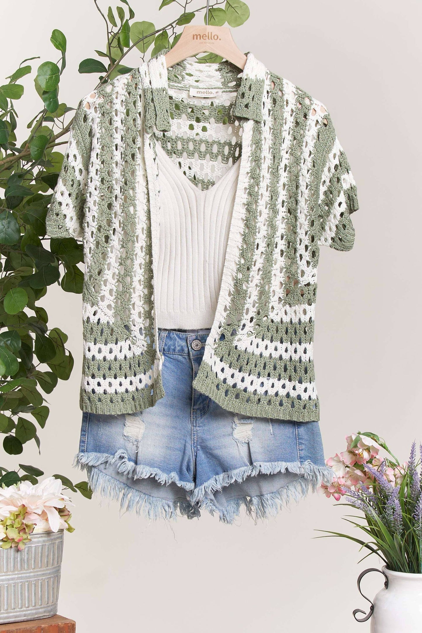Eden Crochet Sweater Cardi