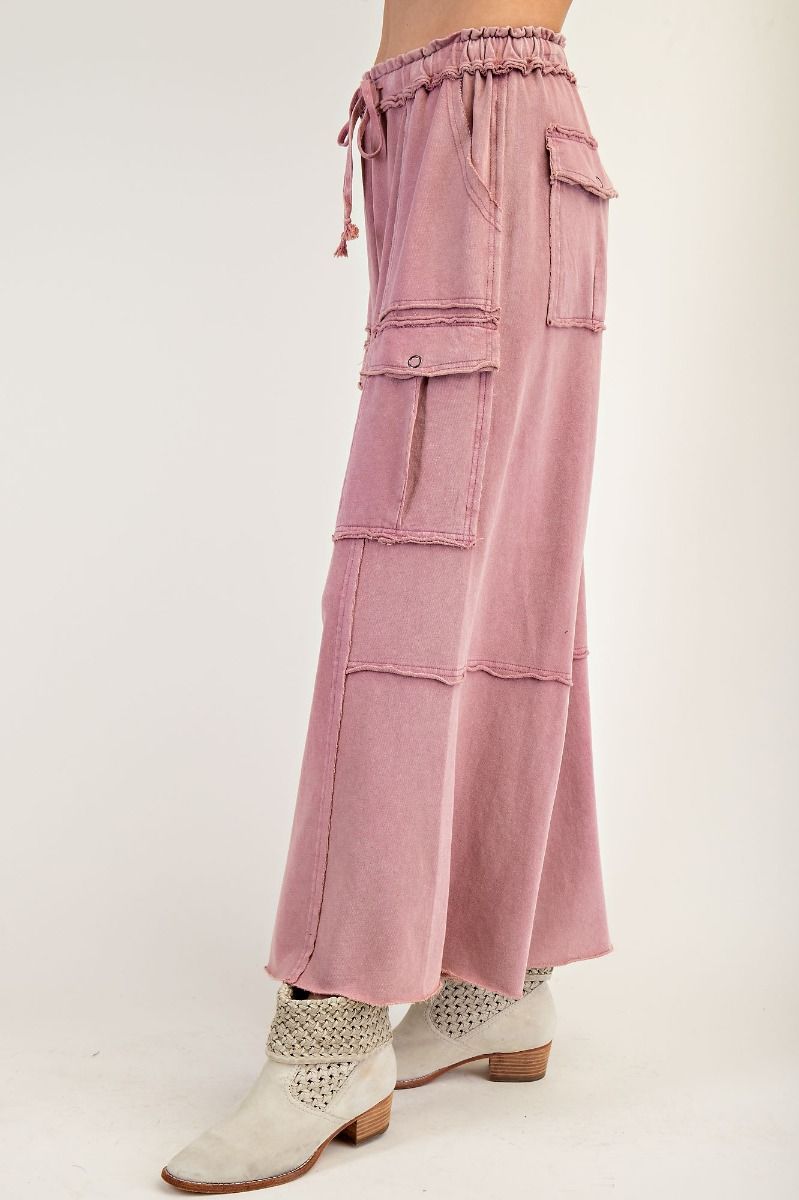 Dr. Feel Good Cargo Pants | Faded Plum