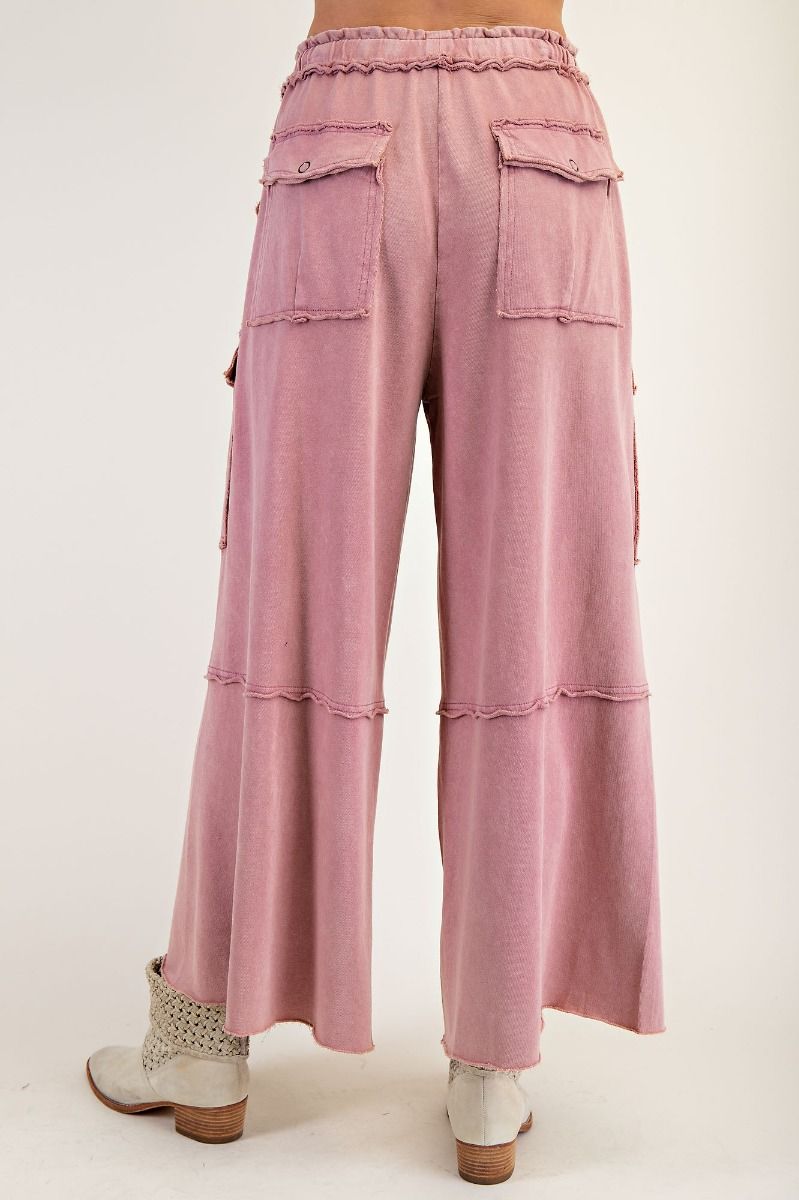 Dr. Feel Good Cargo Pants | Faded Plum