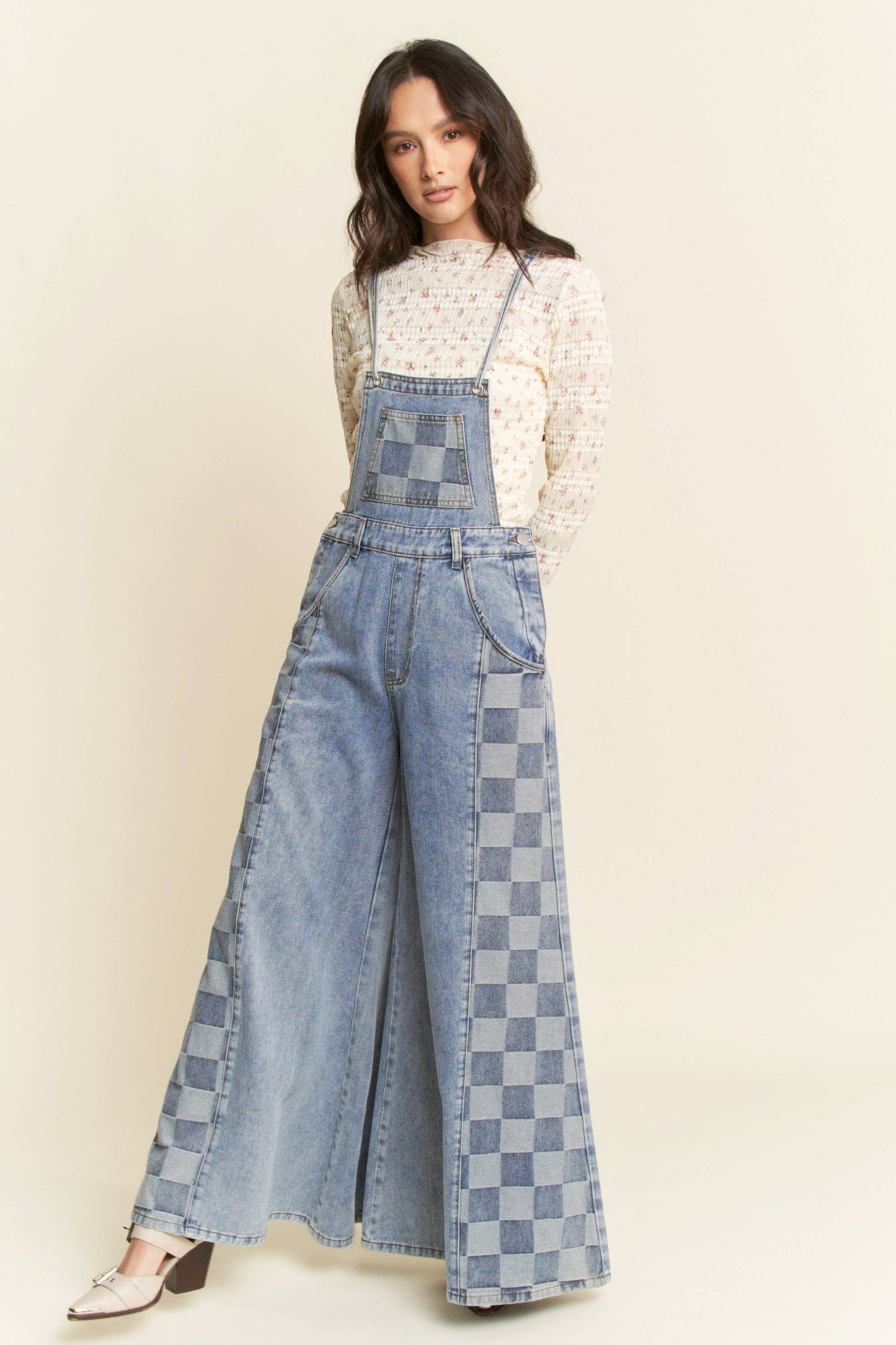 Checkmate Denim Jumpsuit