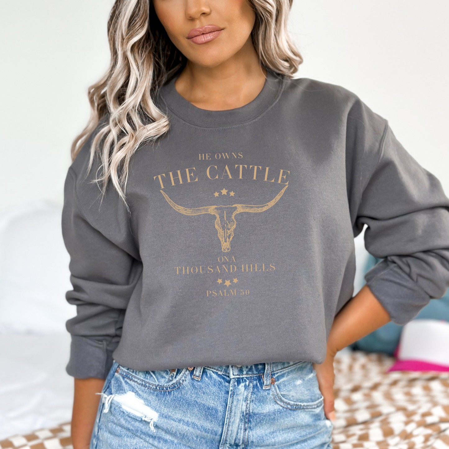 Psalm 50 Sweatshirt - Charcoal