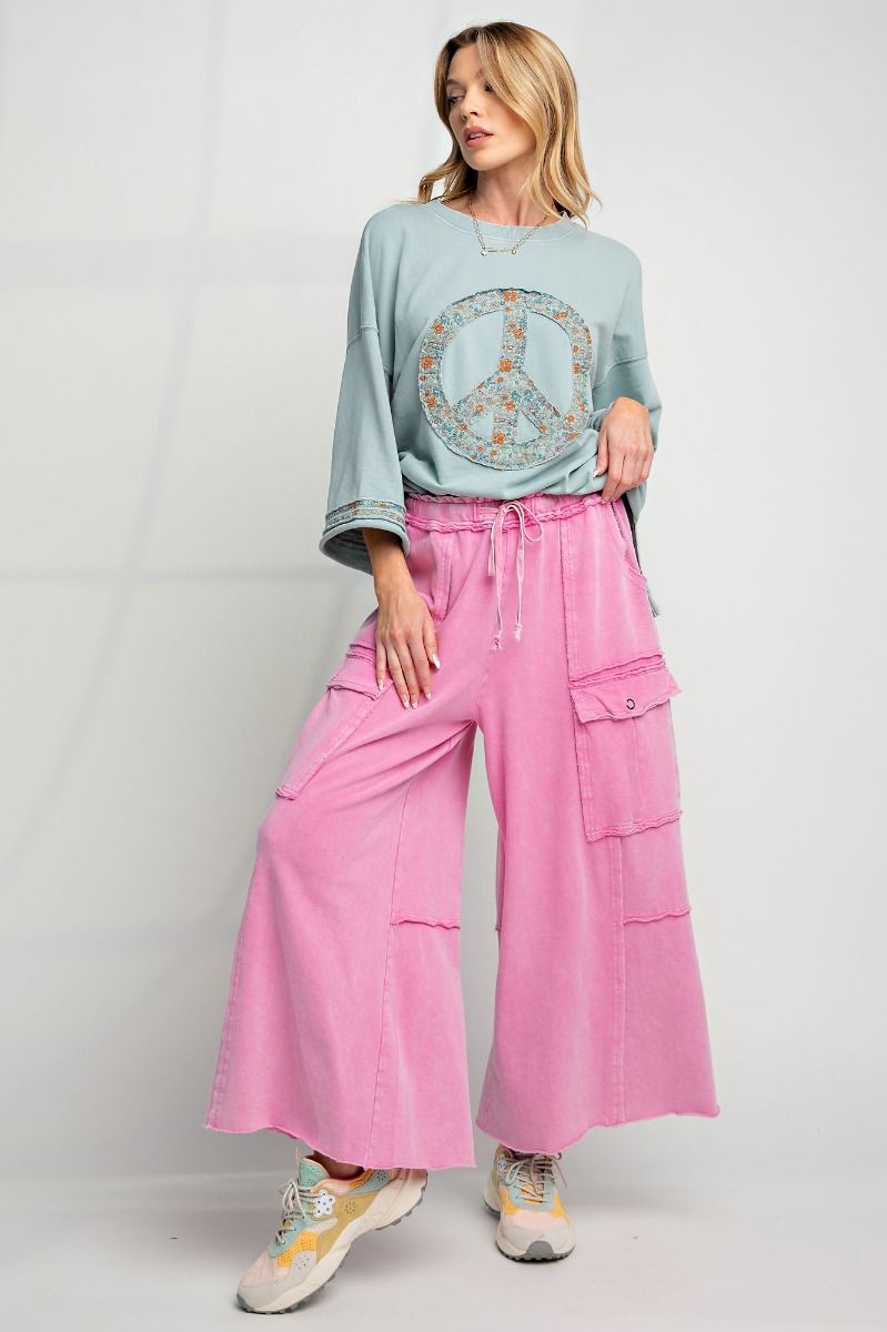 Dr. Feel Good Cargo Pants | Bubble Gum