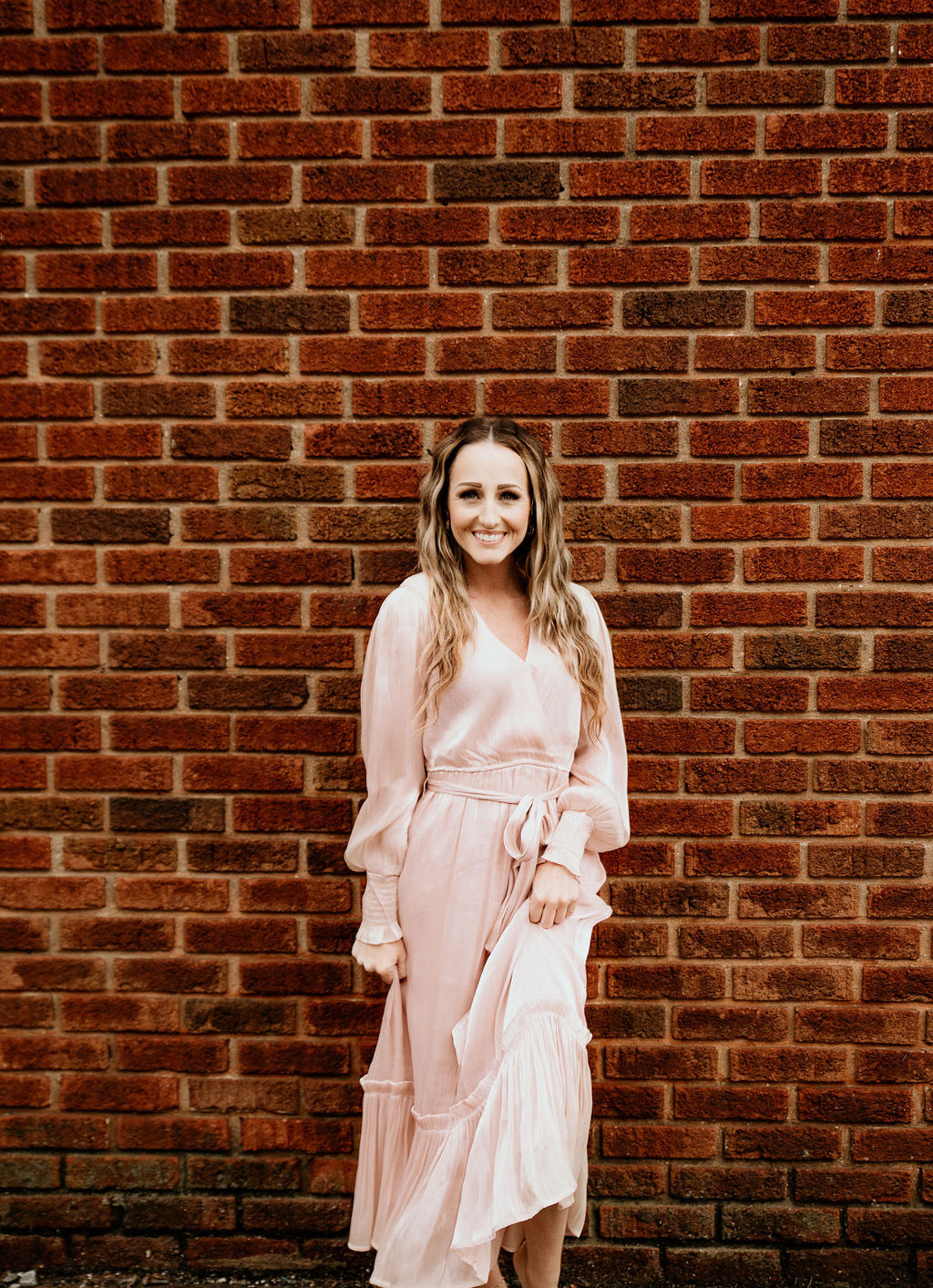 Champagne Toast Maxi Dress