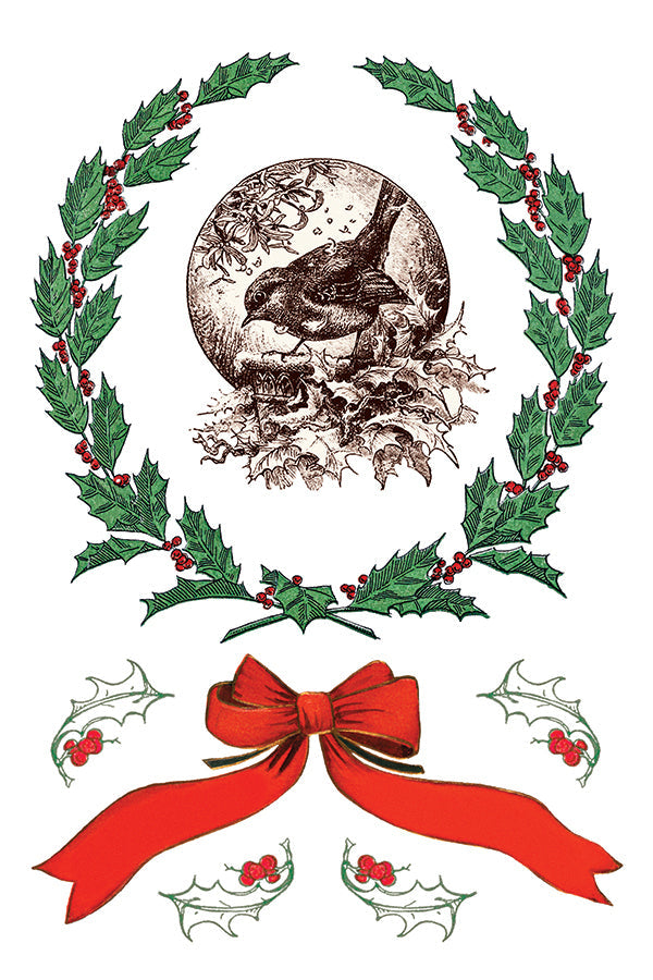 Figgy Pudding IOD Transfer 8x12" Pad