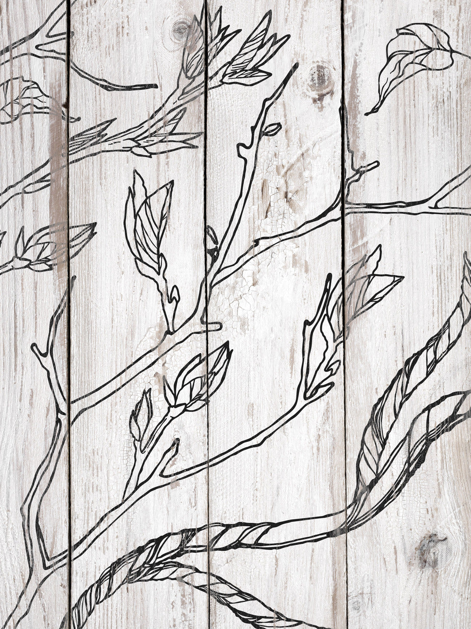 Sample IOD Branches & Vines Stamp