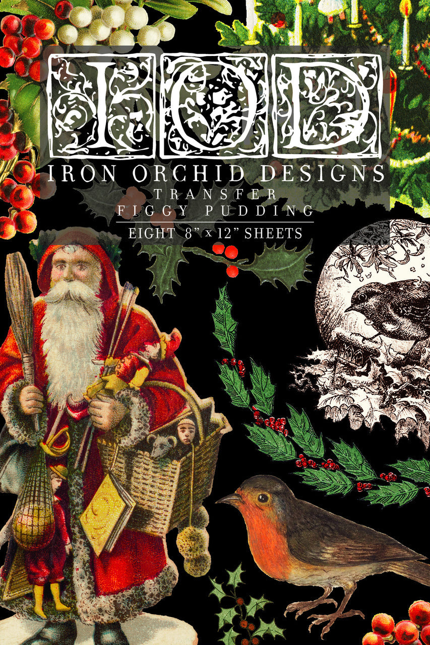 Front Package, Figgy Pudding IOD Transfer