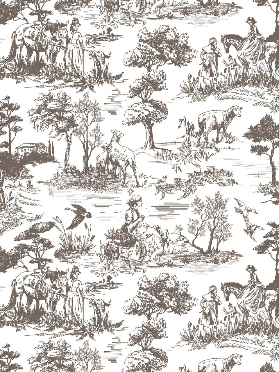English Toile IOD Transfer 12×16 Pad Page 1