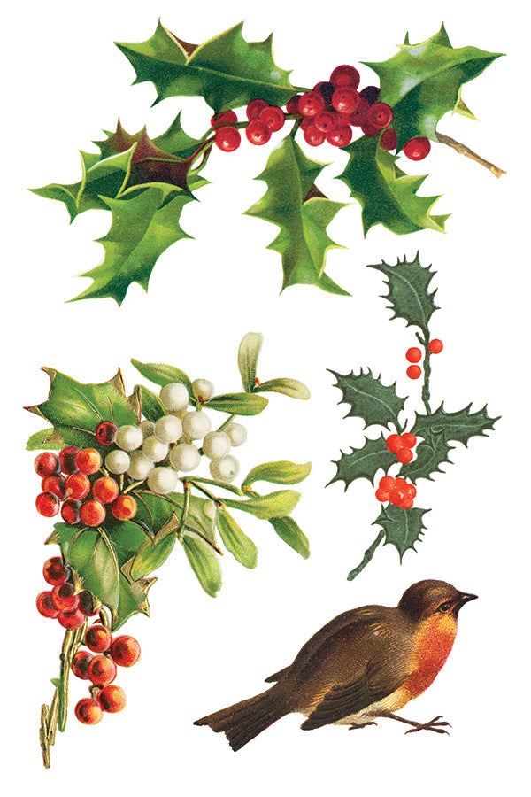 Figgy Pudding IOD Transfer 8x12" Pad