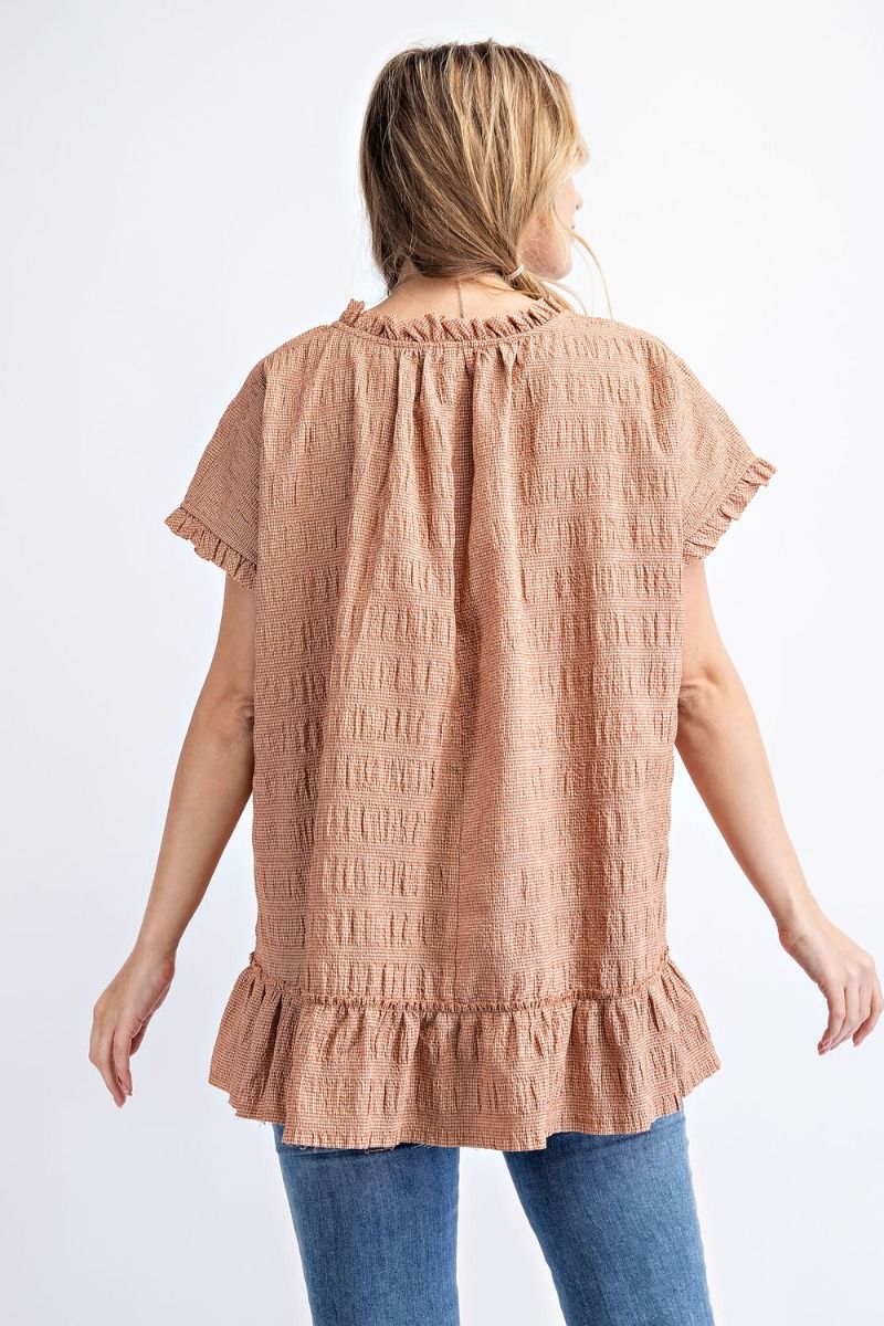 Rustic Chic Oversized Tunic