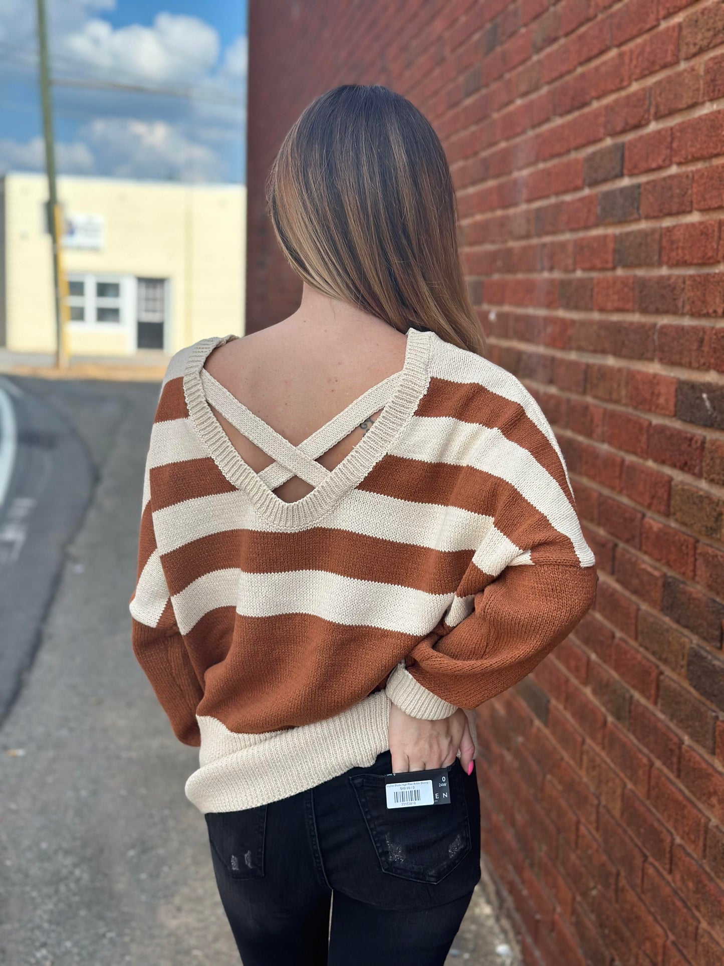 All The Time Striped Sweater