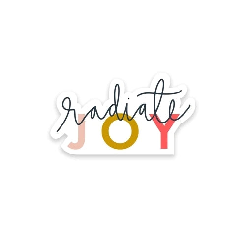 Sticker Radiate Joy