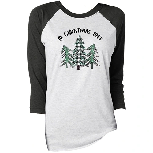 O Christmas Tree 3-4 Sleeve T-Shirt
