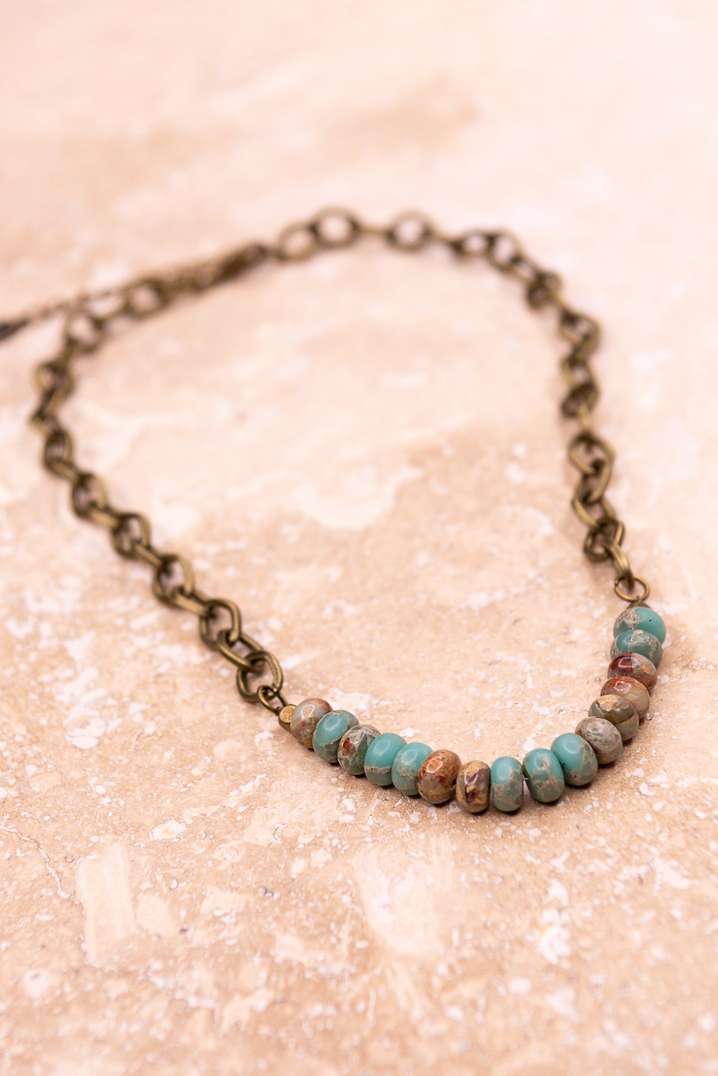 Victoria Necklace Imperial Jasper