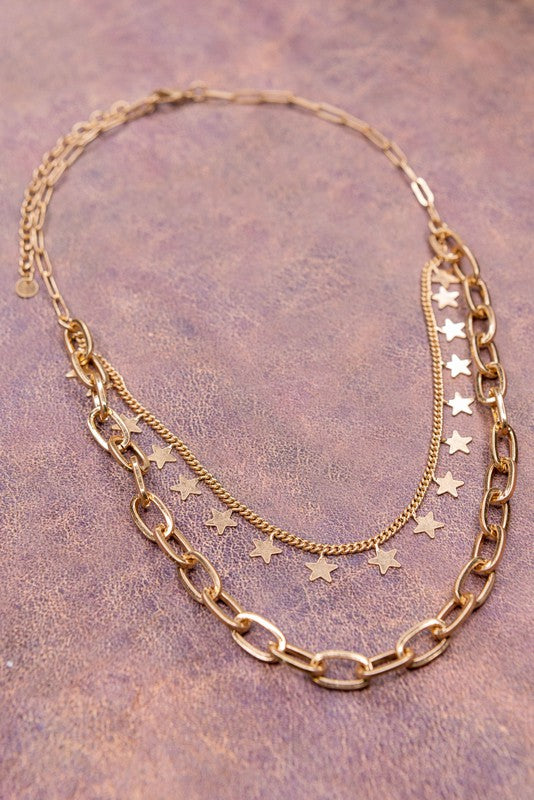 Starla Necklace Gold