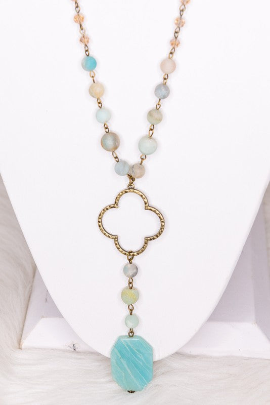 Alani Necklace Amazonite