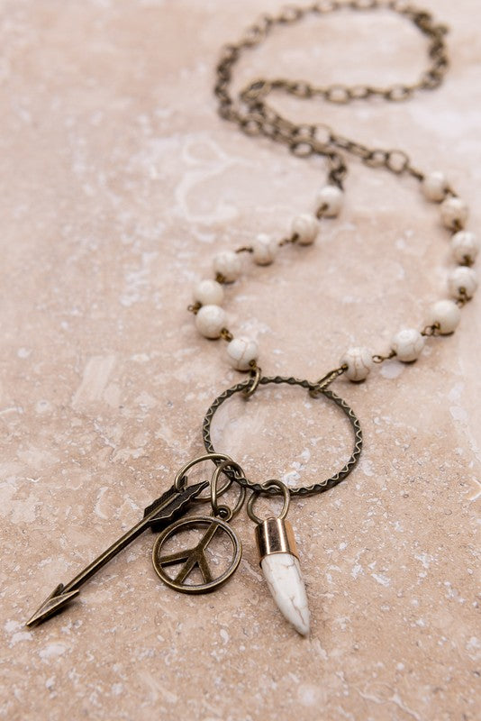 Erin Necklace White