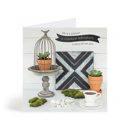 Secret Garden - 6X6 Card