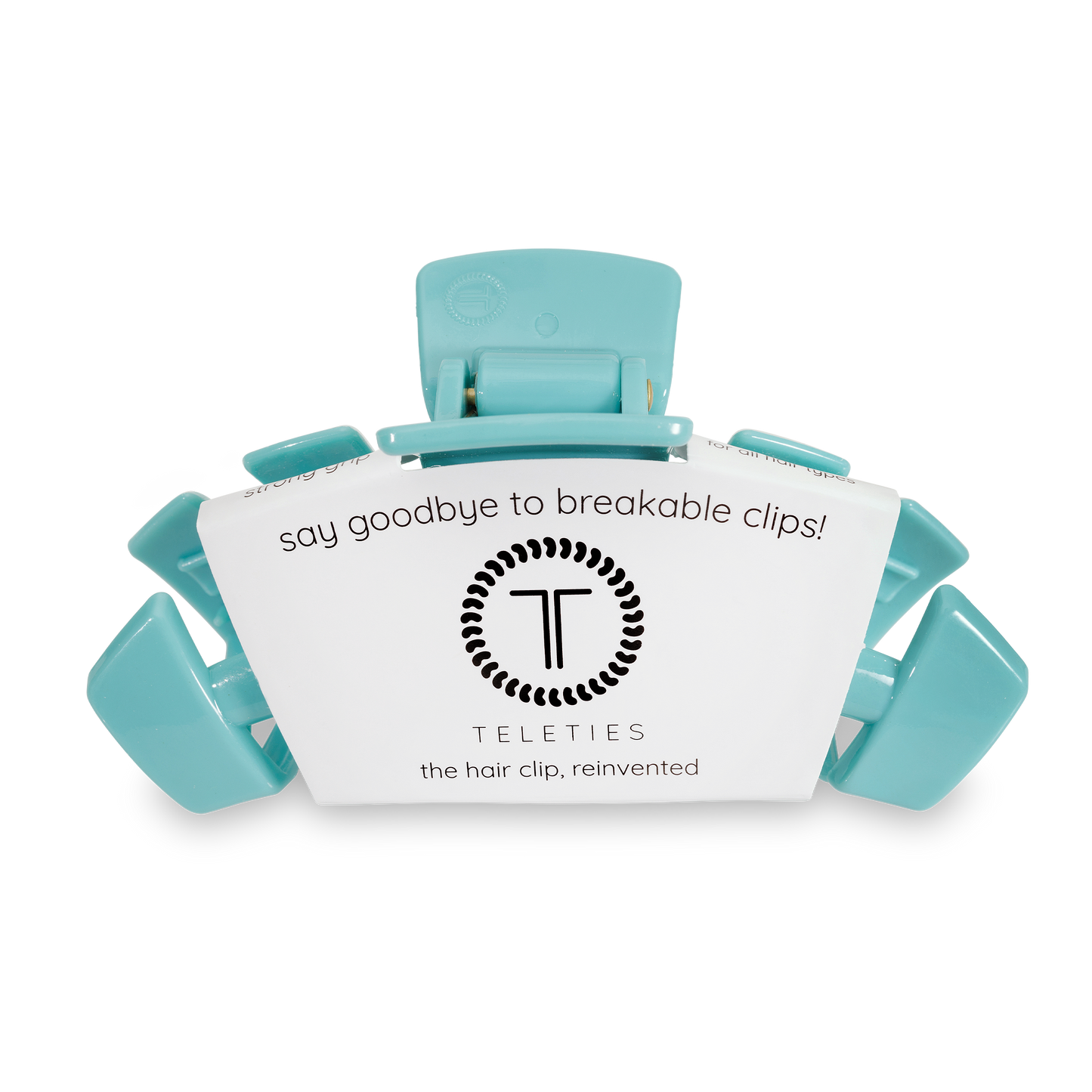 TELETIES - Baby Blue Large Hair Clip