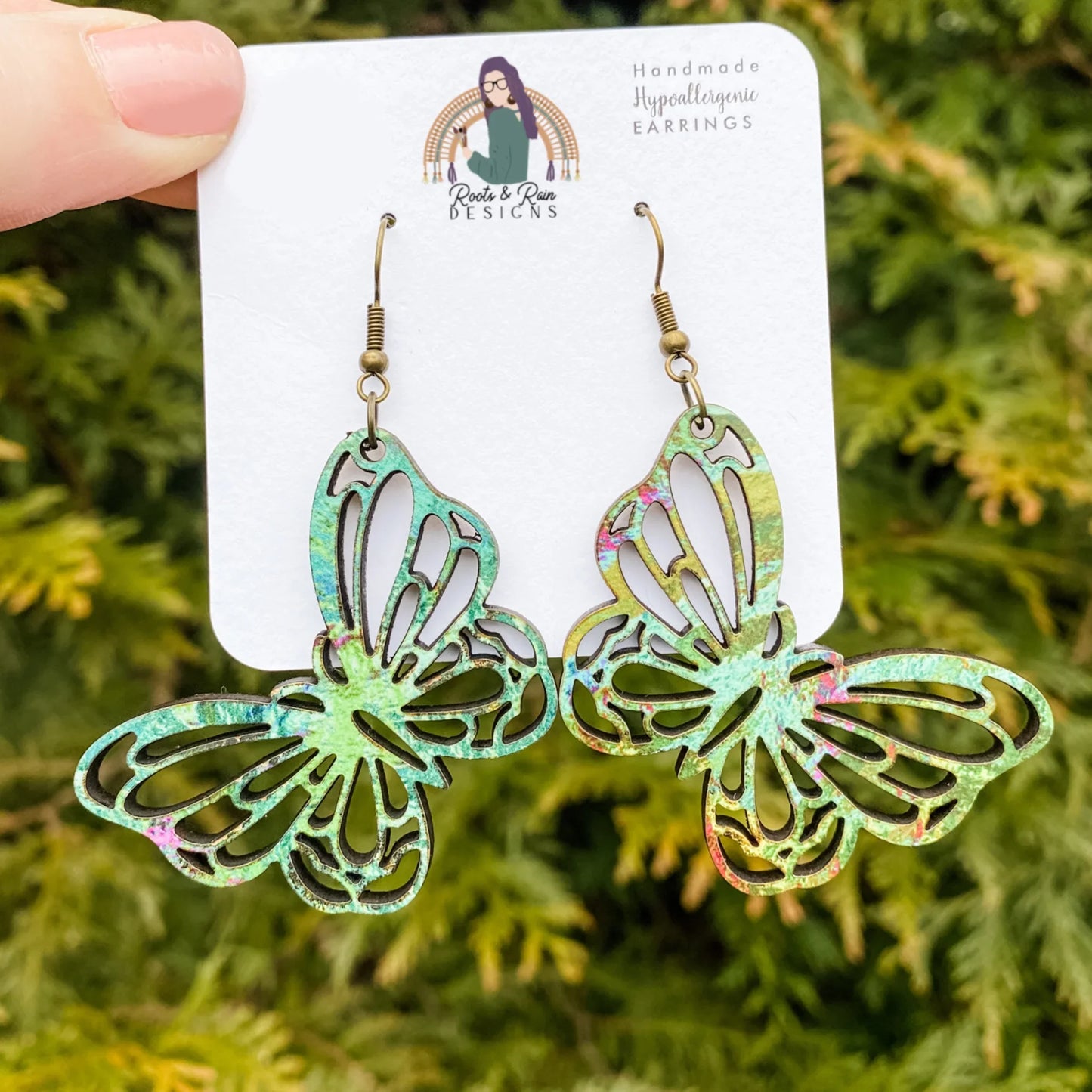 Butterfly Dangle Earrings