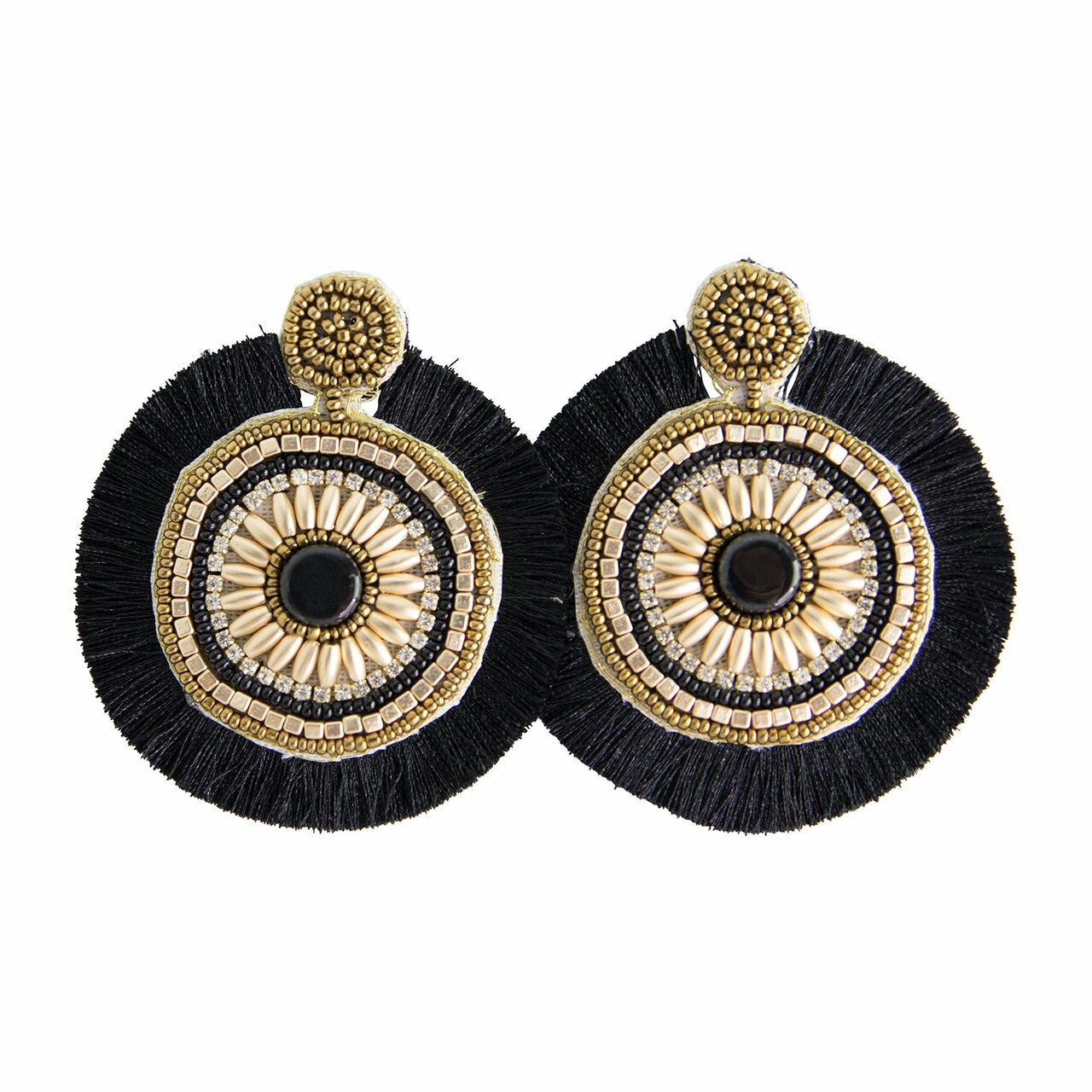 Earrings Tortuga Black