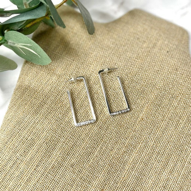 Parti Silver Earrings