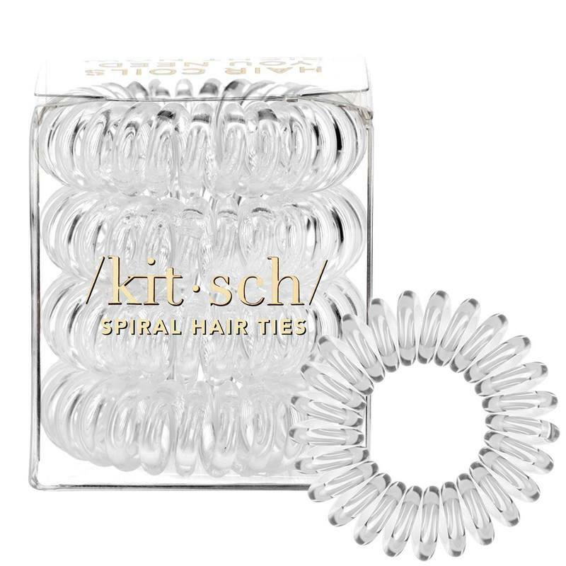 Transparent Hair Coils - Pack of 4