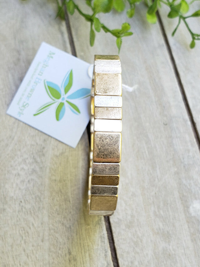 Bracelet: Lois Gold Silver