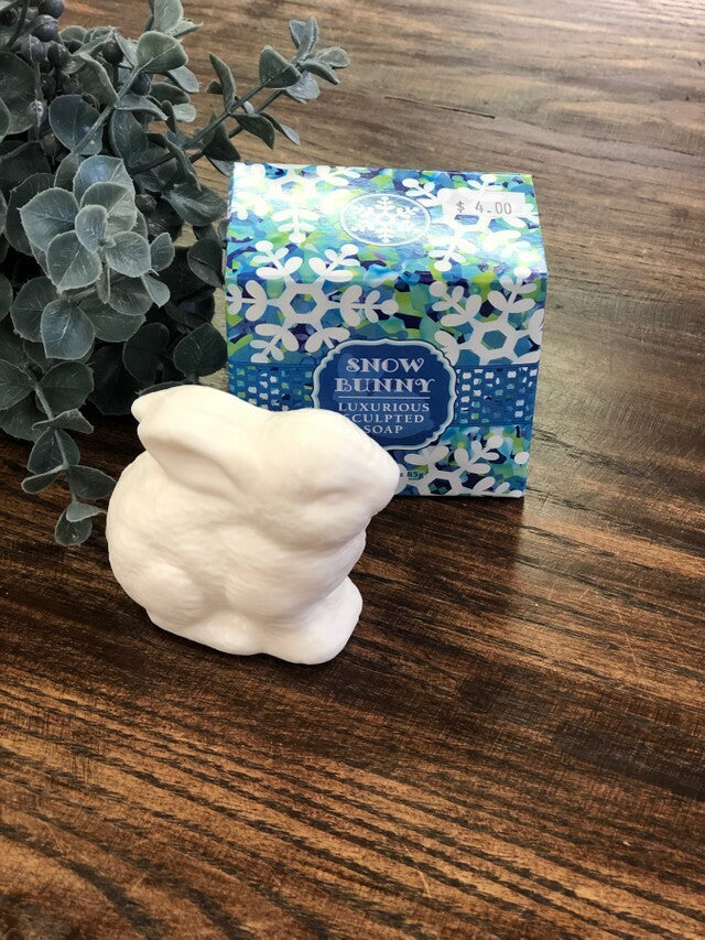 Snow Bunny Sculpted Soap