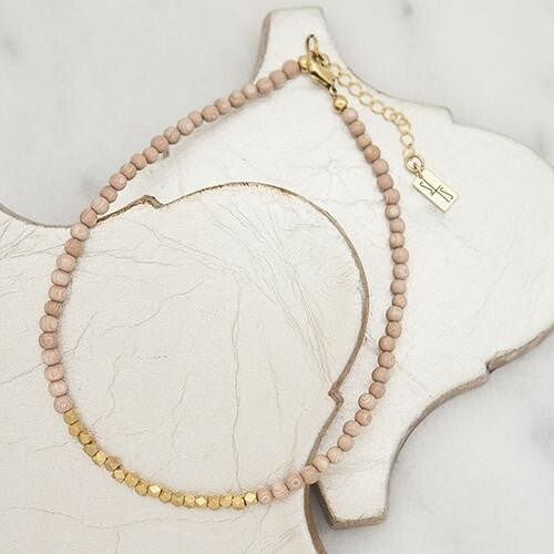 Golden Row Choker Necklace