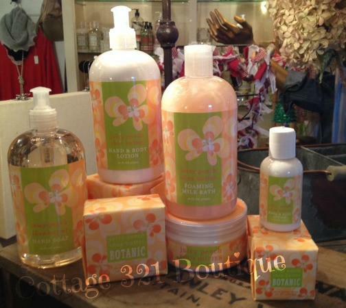 Juicy Peach Shea Butter Spa Products