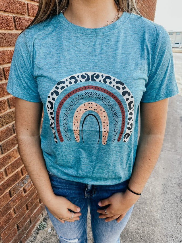 Rainbow Graphic Tee