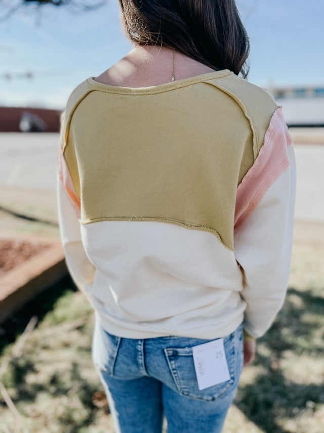 Split Decisions Patchwork Top