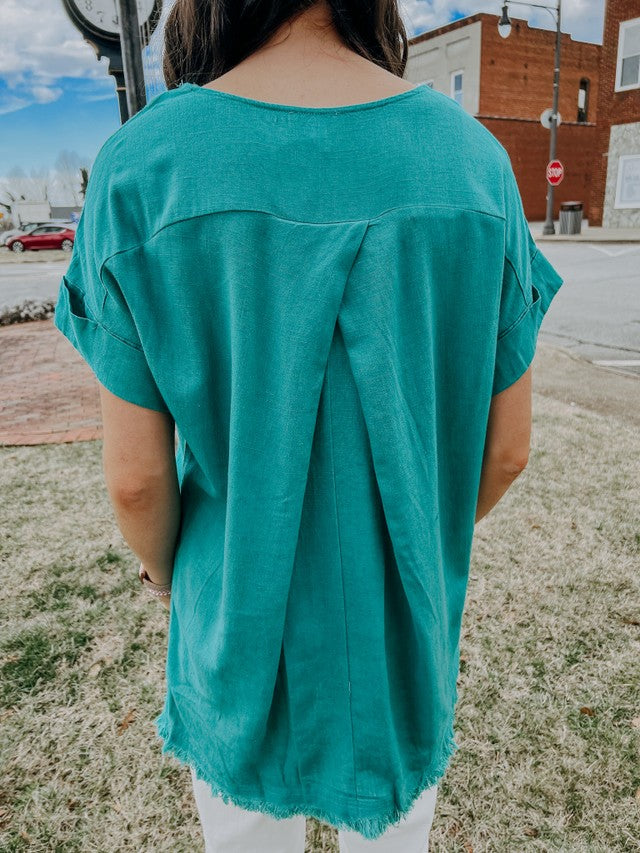 A Perfect Day Top Green