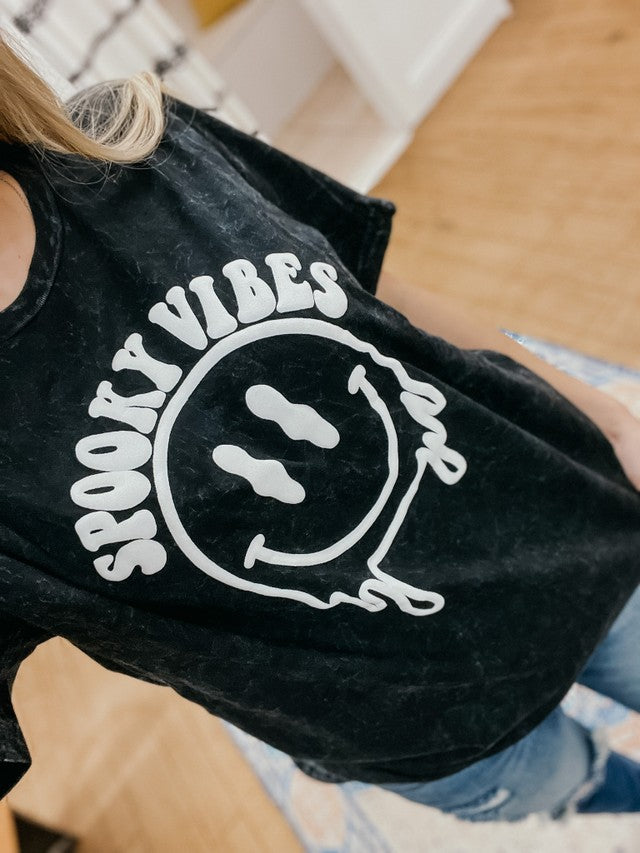 Spooky Vibes Graphic Tee (LARGE)