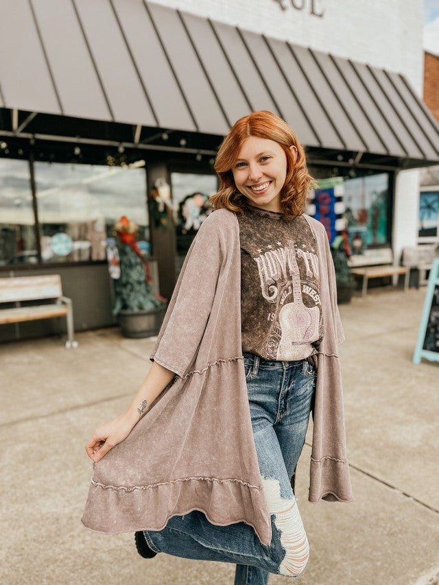 Honky Tonk Cowgirl Oversized Tee