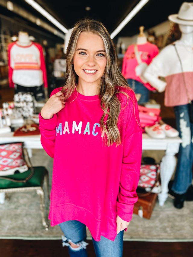 Mamacita Sweatshirt Pink