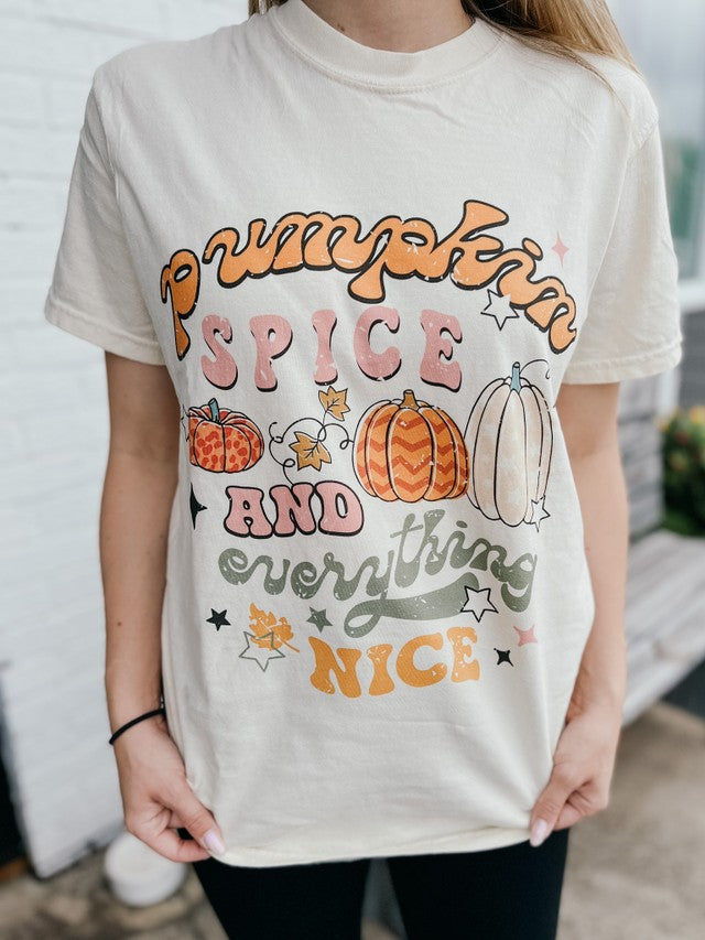 Pumpkin Spice Everything Graphic Tee