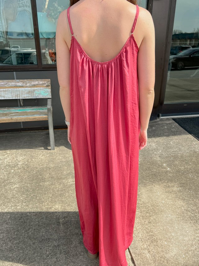 Girly Goddess Sleeveless Long Dress