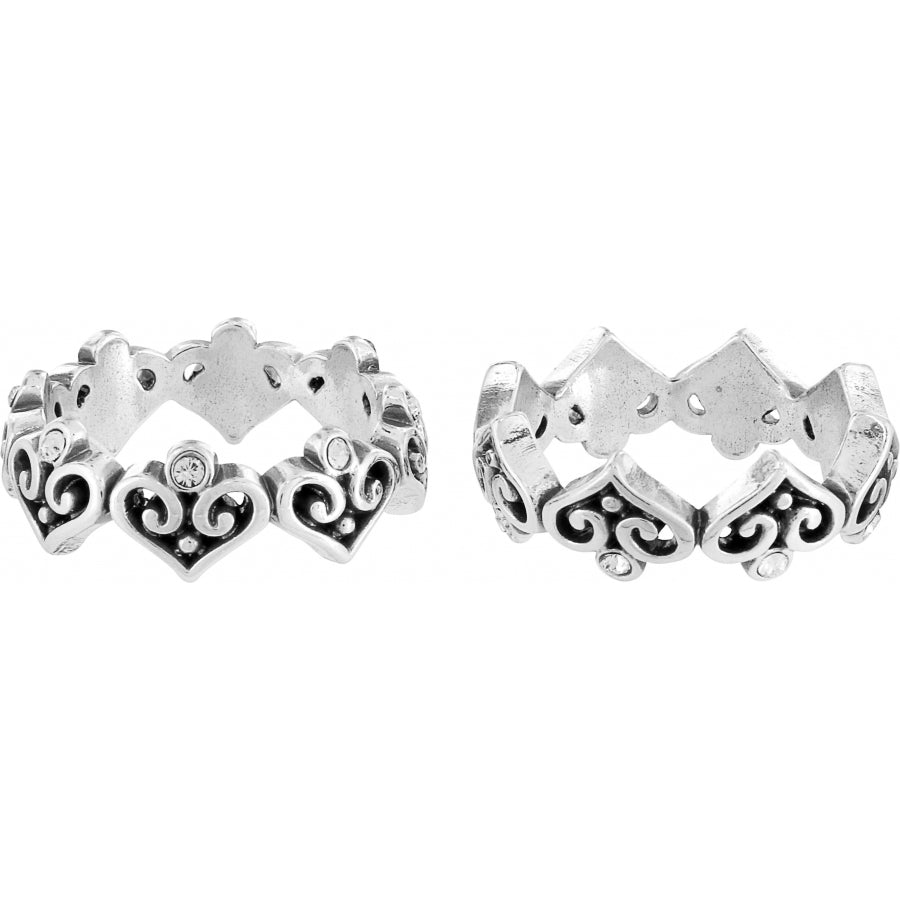 Brighton Alcazar Heart Rings