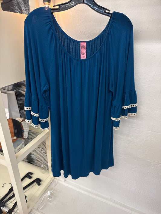 WP - Blue Cotton Dress | large