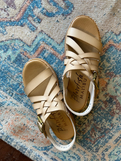 Blowfish Merci Sandal | Lt Almond