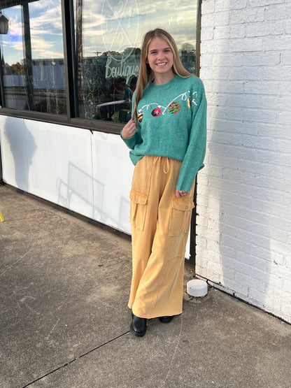 Christmas Ornament Sweater | Green